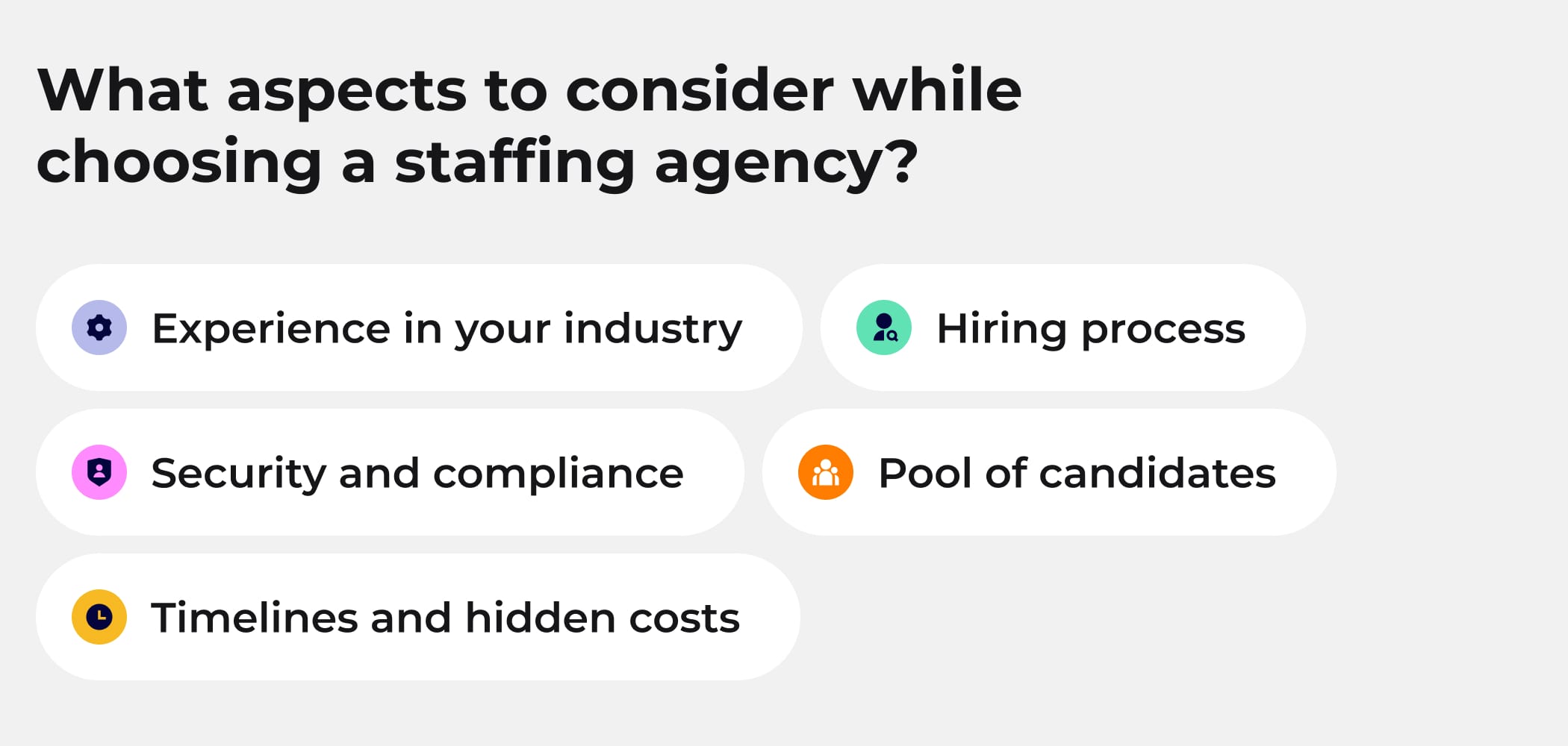 How to choose a staffing agency?