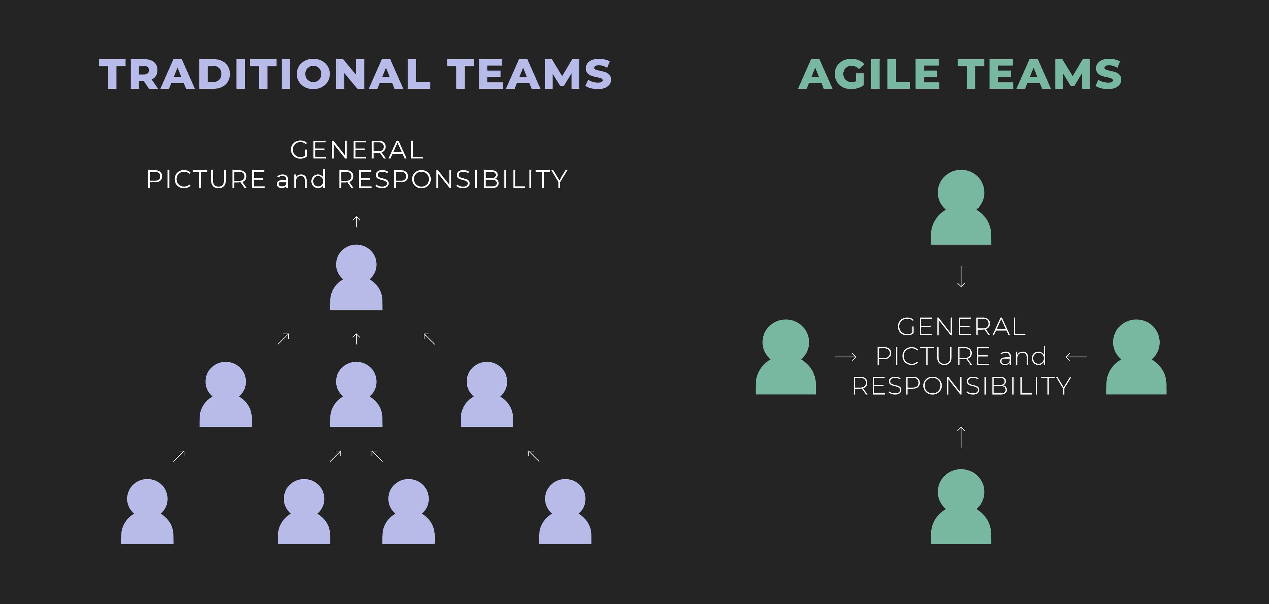Agile team vs. Traditional team
